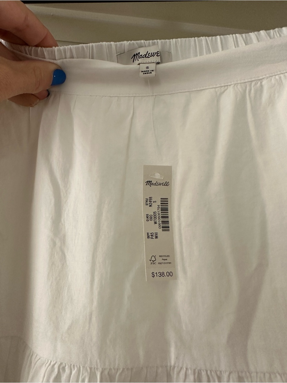 Madewell Pintucked Midi Skirt - Picture 8 of 9